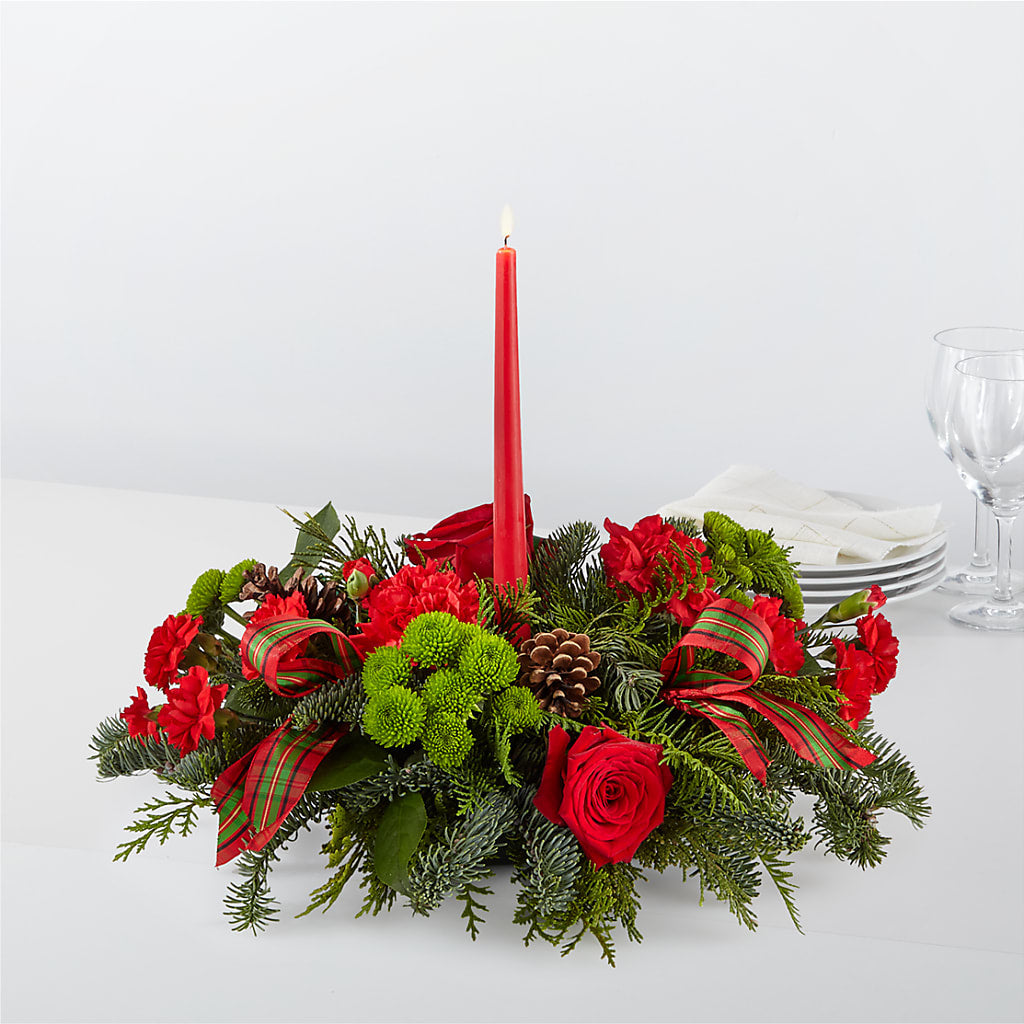 By the Candlelight Centerpiece – Salem Floral Llc, West Salem WI