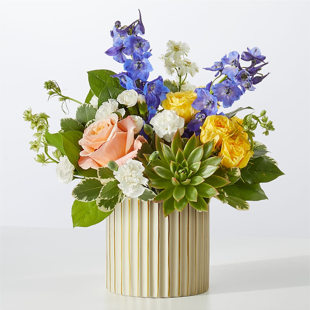 Cobalt Reverie Bouquet – Salem Floral Llc, West Salem WI
