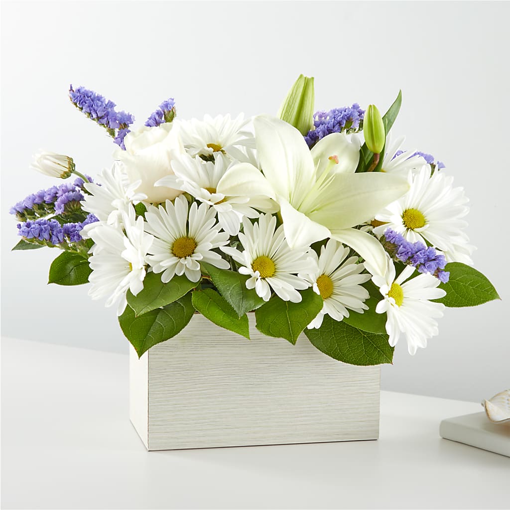 Beyond Blue Box Bouquet – Salem Floral Llc, West Salem WI