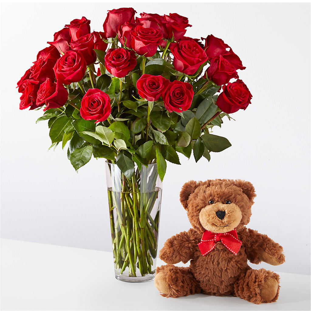 Romantic Long Stem Red Rose Bouquet Bundles – Salem Floral Llc, West Salem WI