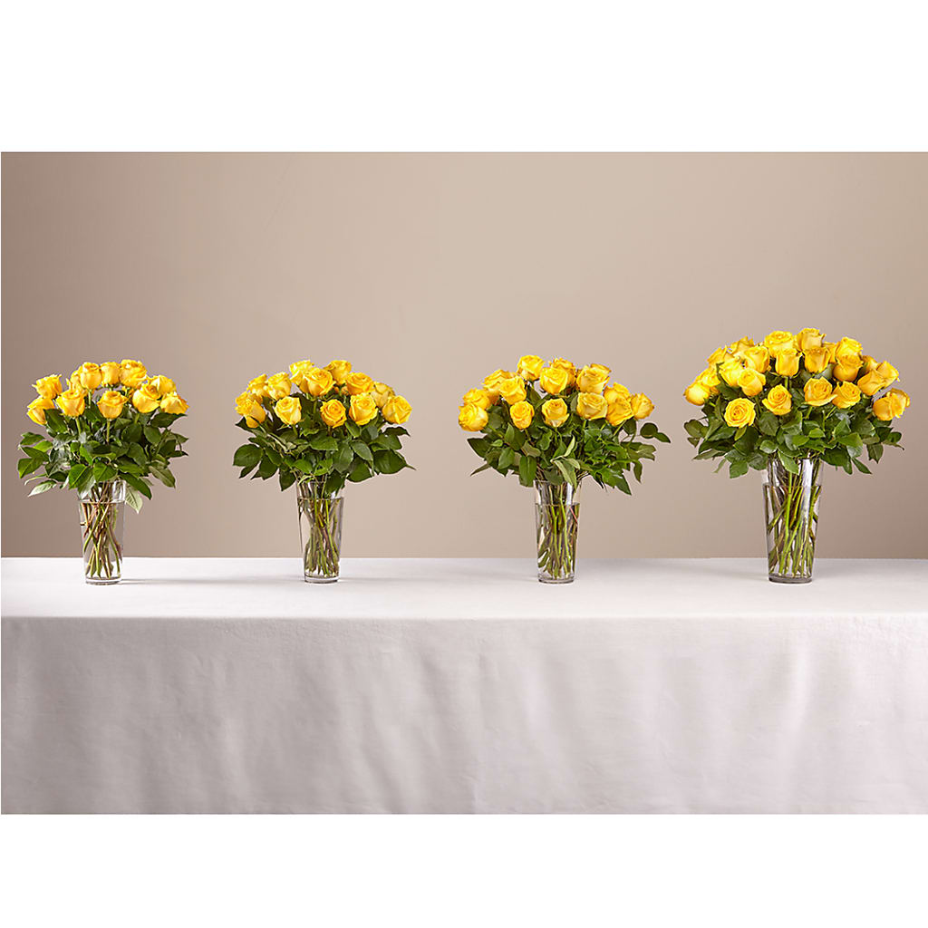 Long Stem Yellow Rose Bouquet – Salem Floral Llc, West Salem WI