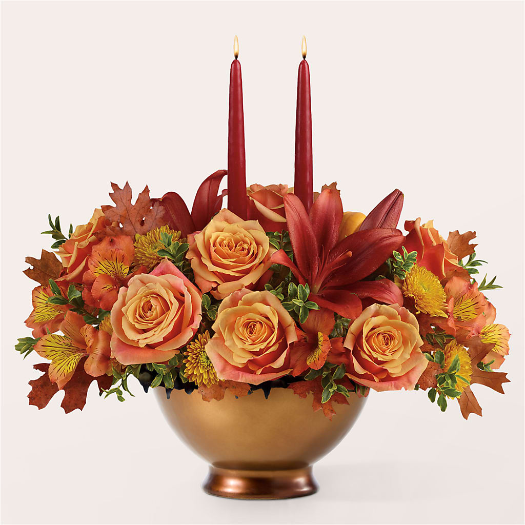 Harvest Table Centerpiece – Salem Floral Llc, West Salem WI