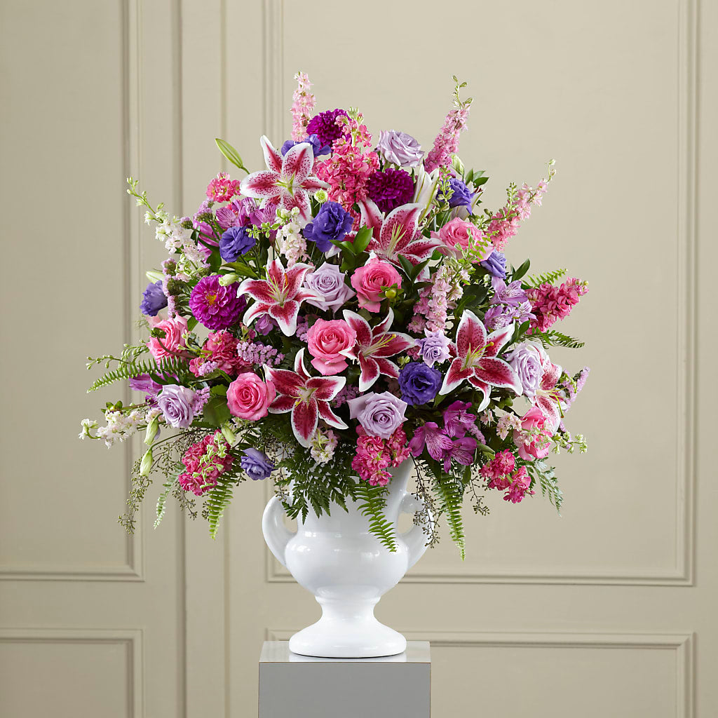 Peaceful Tribute Arrangement – Salem Floral Llc, West Salem WI
