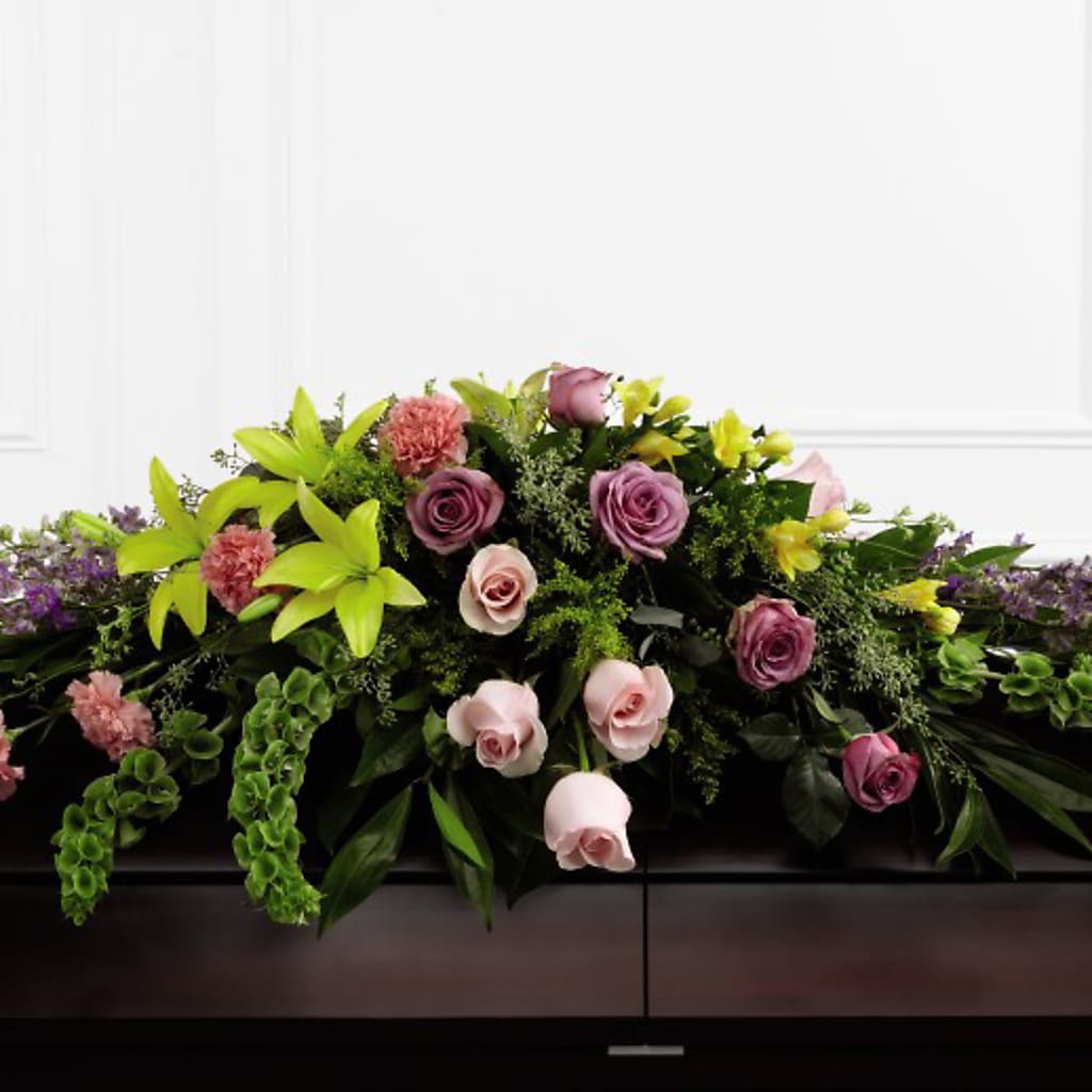 Forever Beloved Casket Spray – Salem Floral Llc, West Salem WI