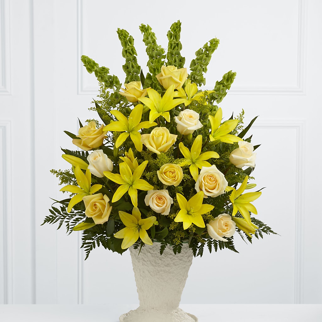 Golden Memories Arrangement – Salem Floral Llc, West Salem WI