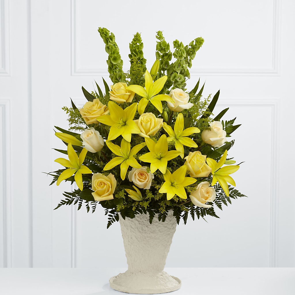 Golden Memories Arrangement – Salem Floral Llc, West Salem WI