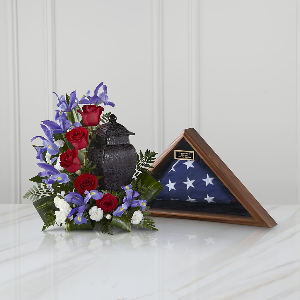 Patriotic Tribute Arrangement – Salem Floral Llc, West Salem WI