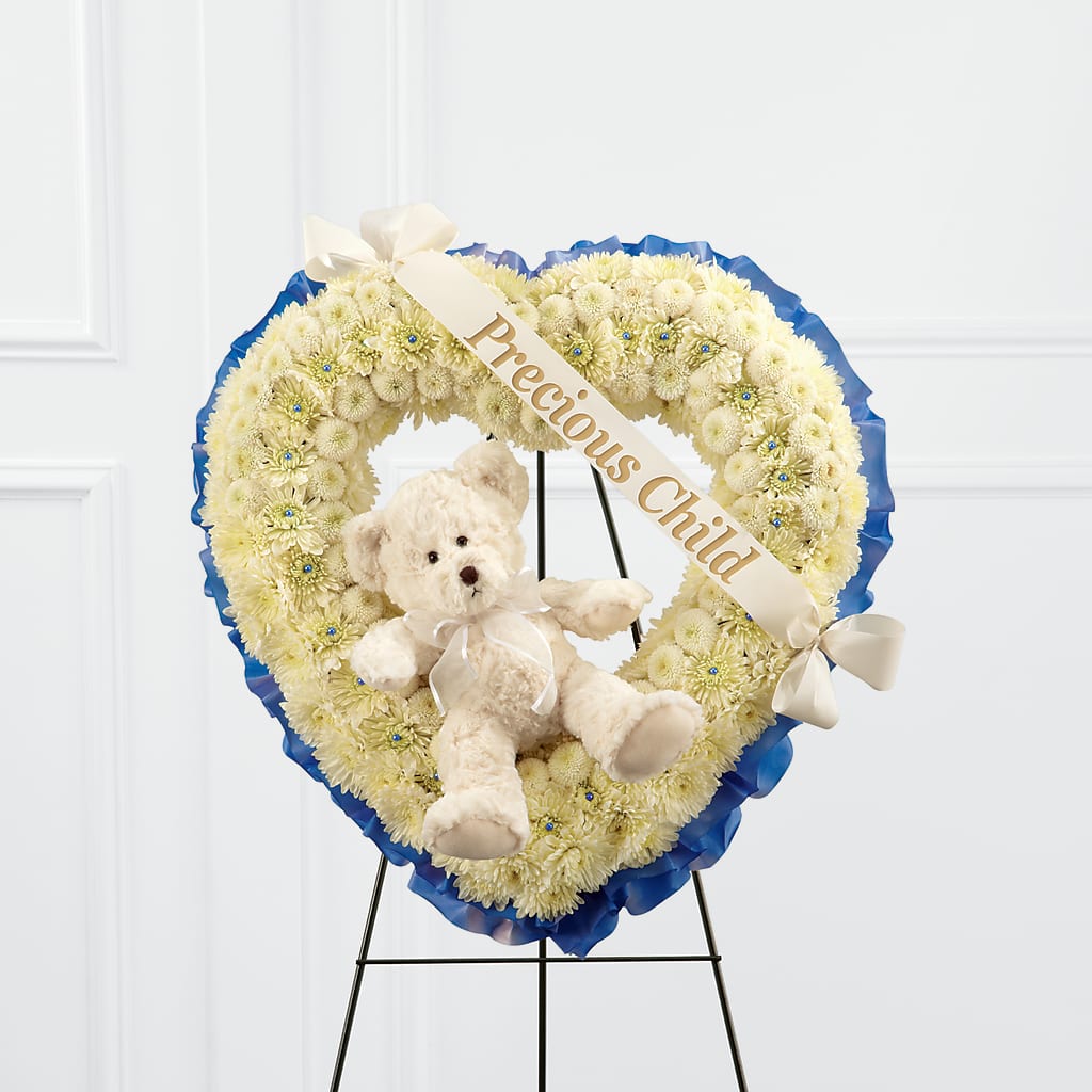 Precious Child Standing Heart – Salem Floral Llc, West Salem WI
