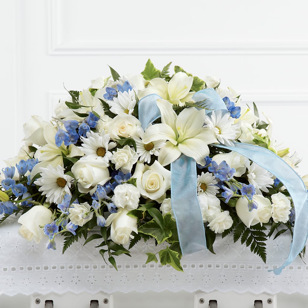 Tender Treasure Casket Spray – Salem Floral Llc, West Salem WI