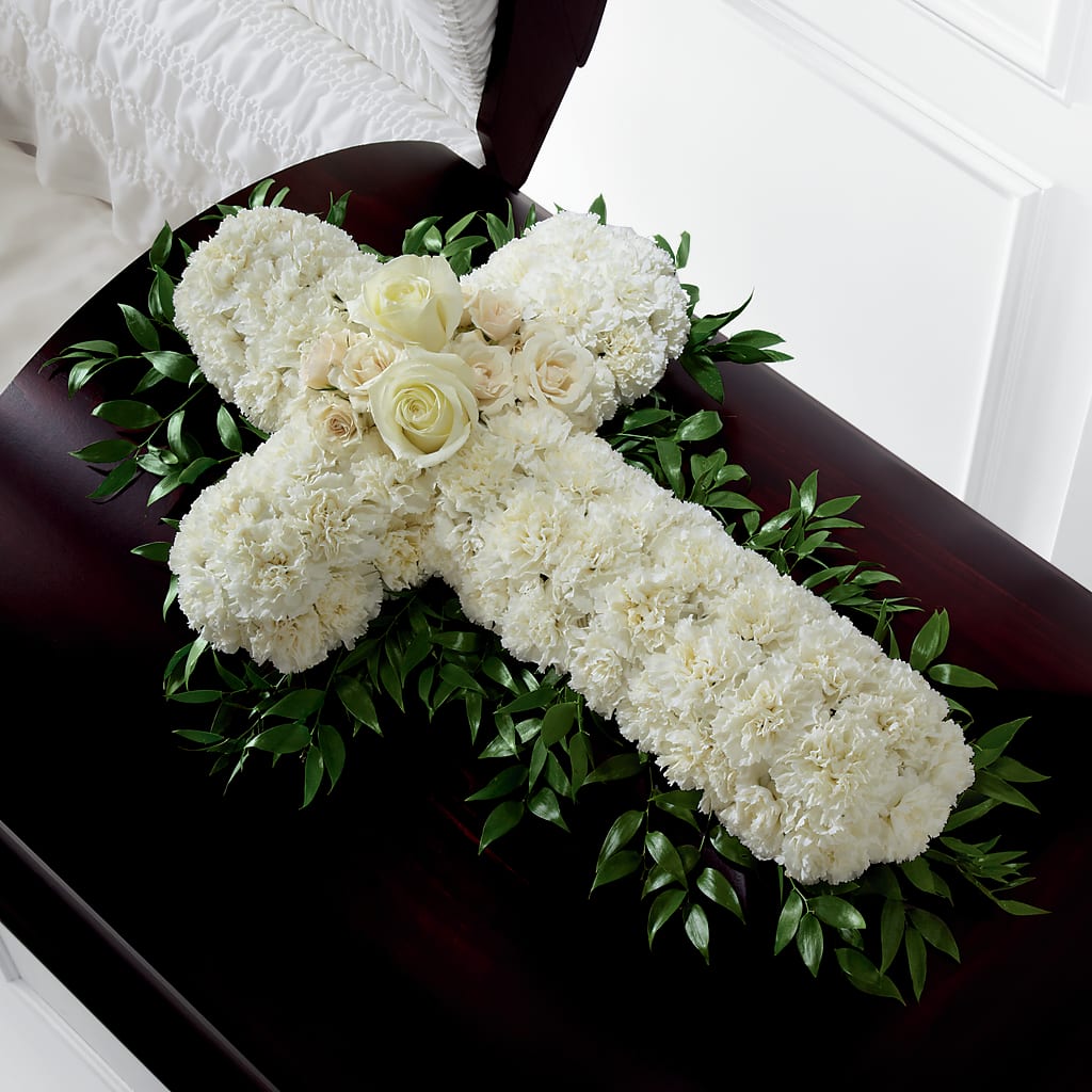 Peaceful Memories Casket Spray (Standard) – Salem Floral Llc, West Salem WI