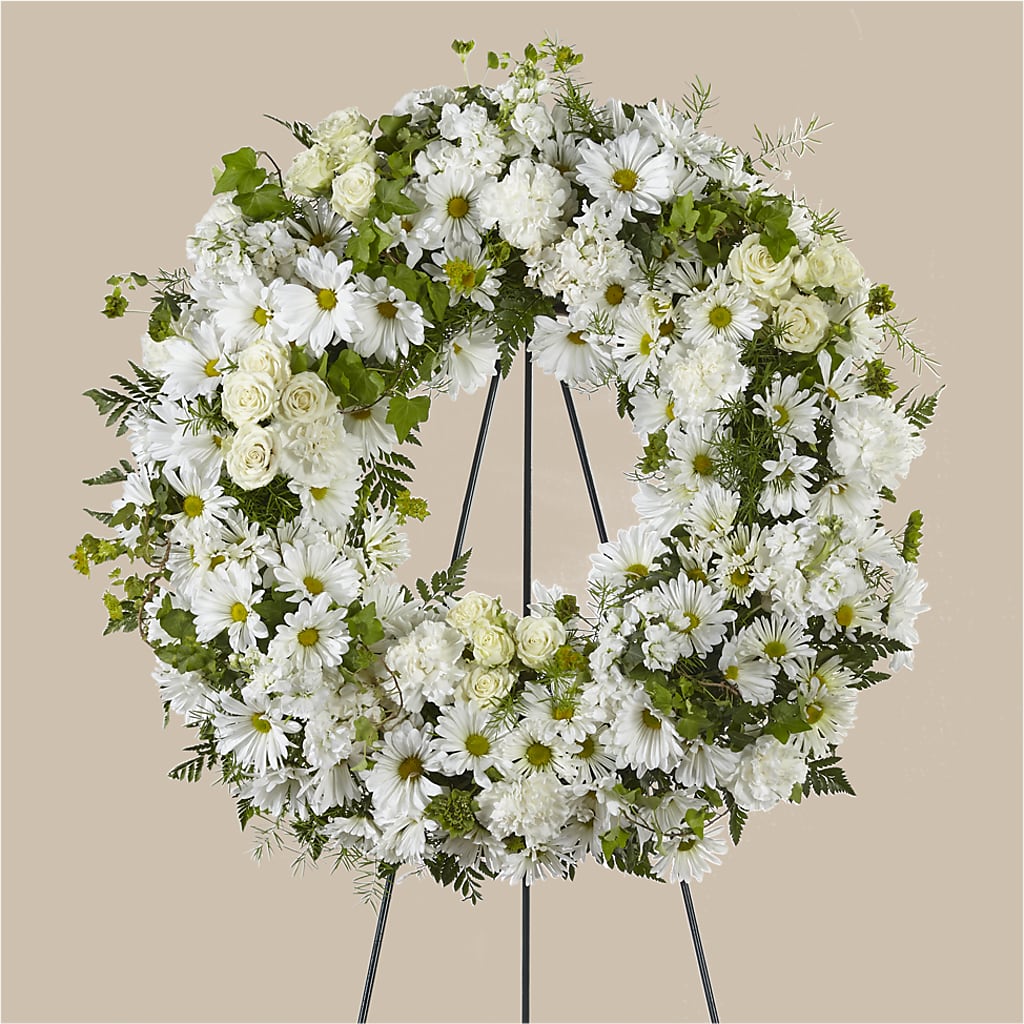 Faithful Wishes Wreath – Salem Floral Llc, West Salem WI