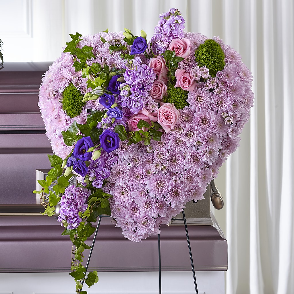 Treasured Love Standing Heart – Salem Floral Llc, West Salem WI