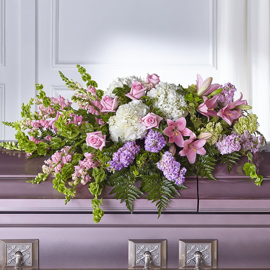 Life's Gratitude Casket Spray – Salem Floral Llc, West Salem WI