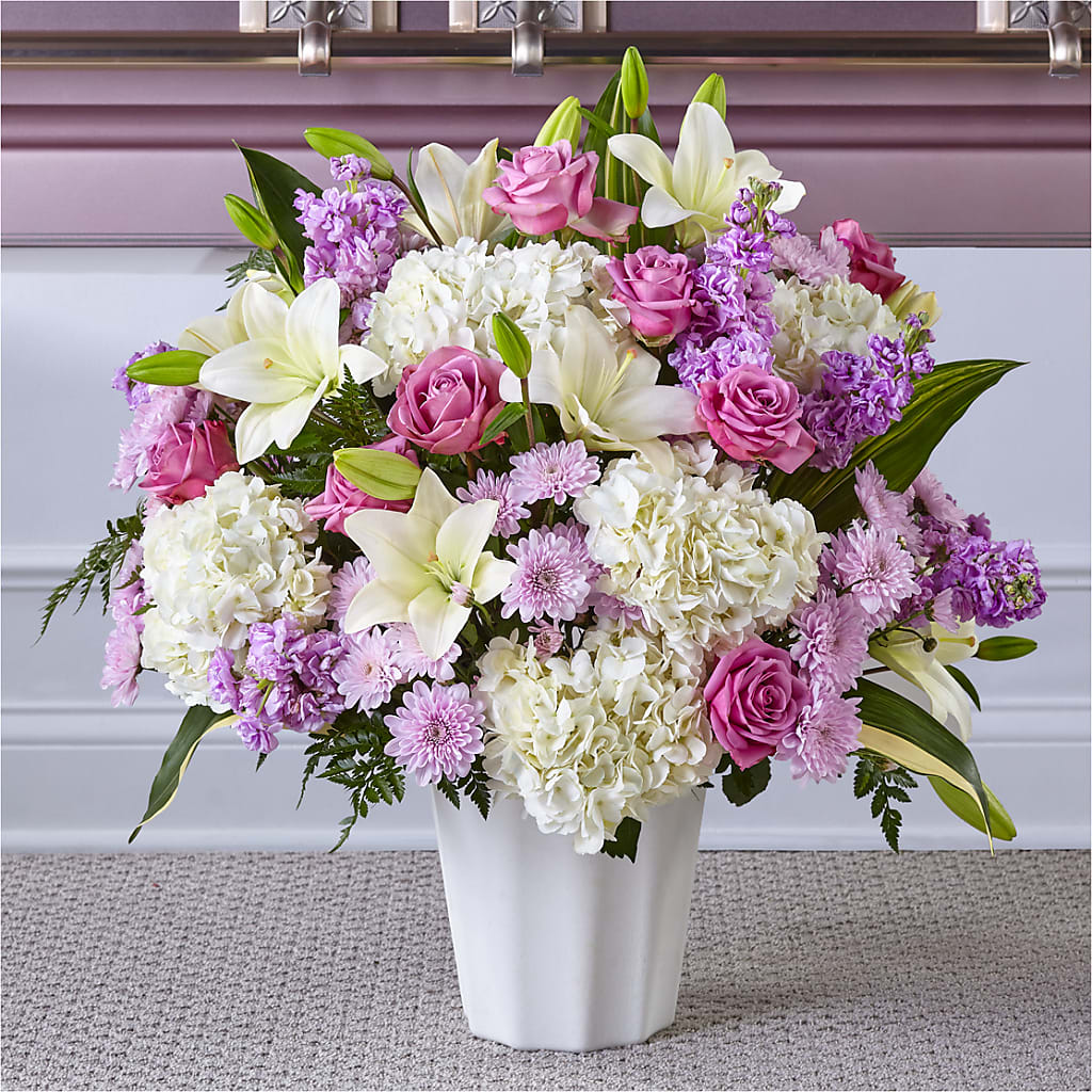 Heaven Sent Floor Basket – Salem Floral Llc, West Salem WI