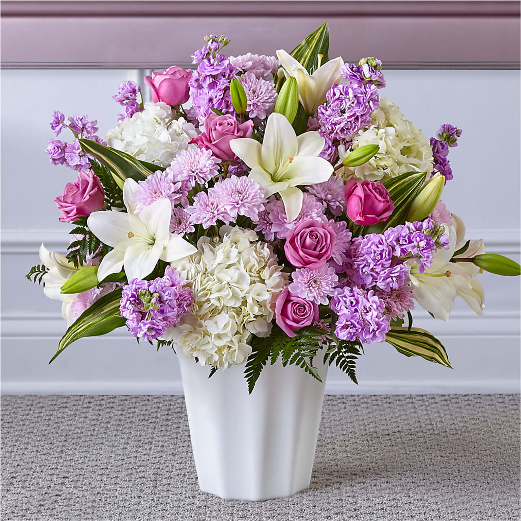 Heaven Sent Floor Basket – Salem Floral Llc, West Salem WI