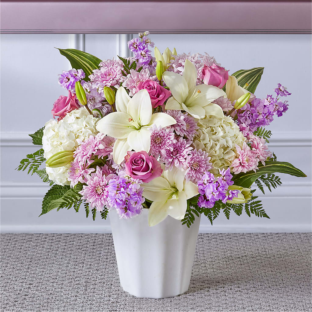 Heaven Sent Floor Basket – Salem Floral Llc, West Salem WI