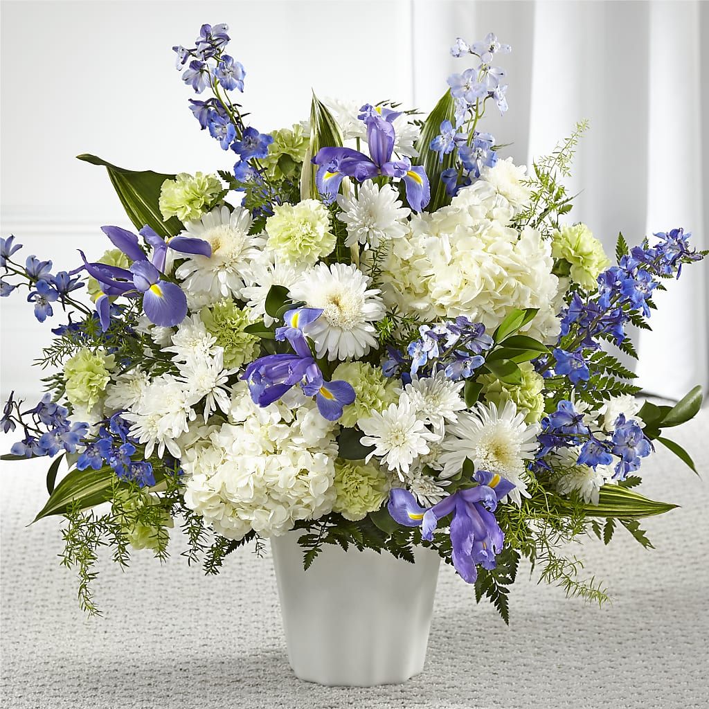 Soft Serenity Floor Basket – Salem Floral Llc, West Salem WI