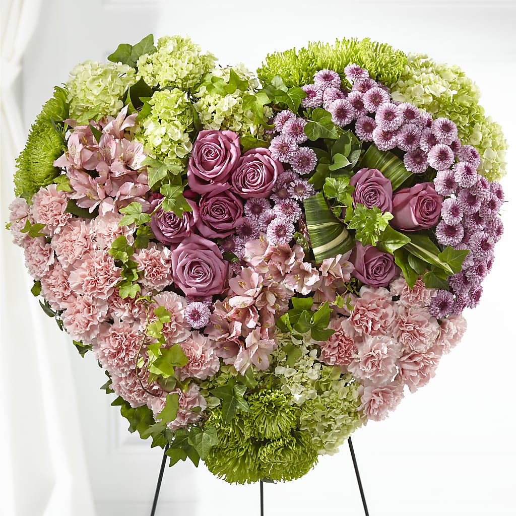 Heartwarming Standing Heart – Salem Floral Llc, West Salem WI