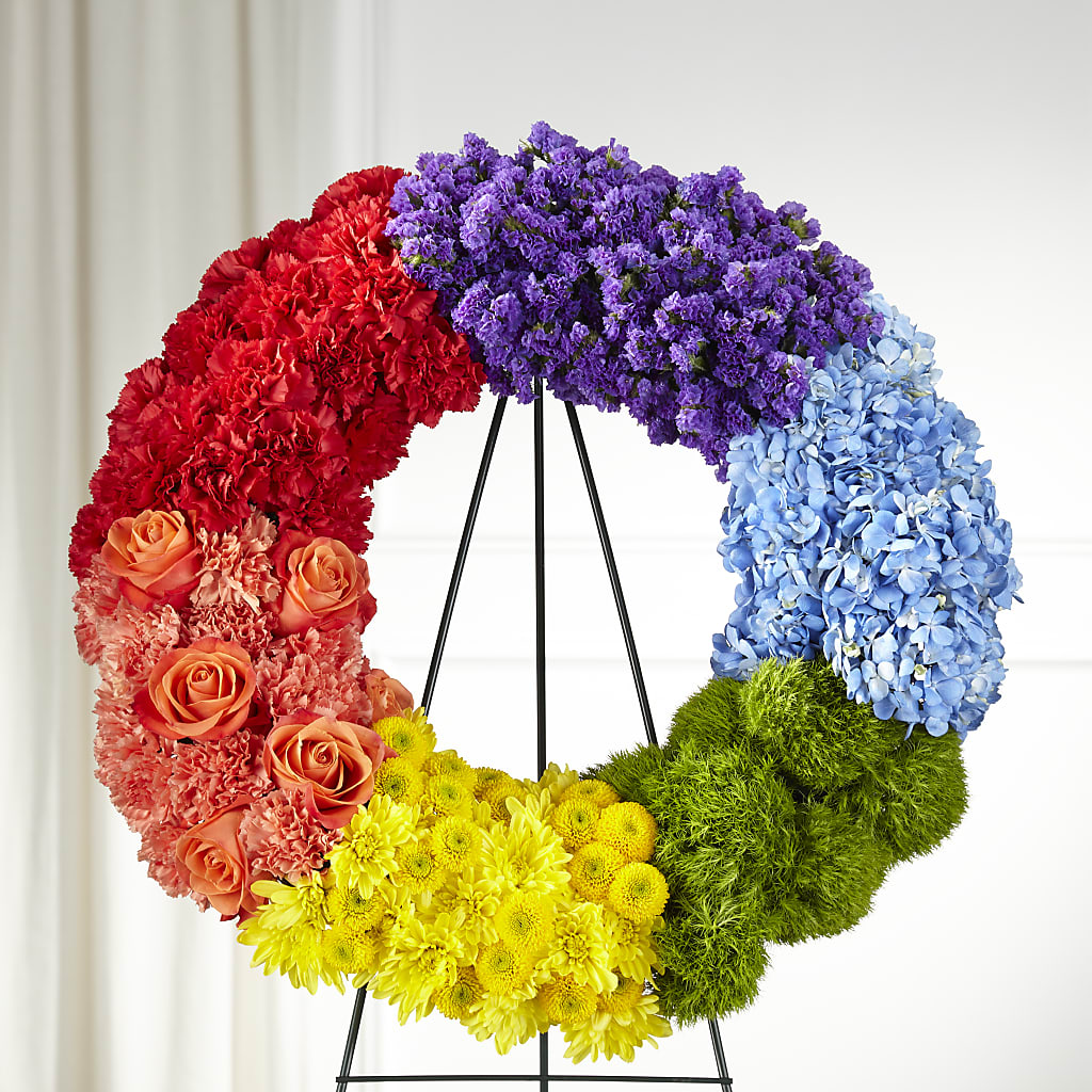 Circle of Love Wreath – Salem Floral Llc, West Salem WI