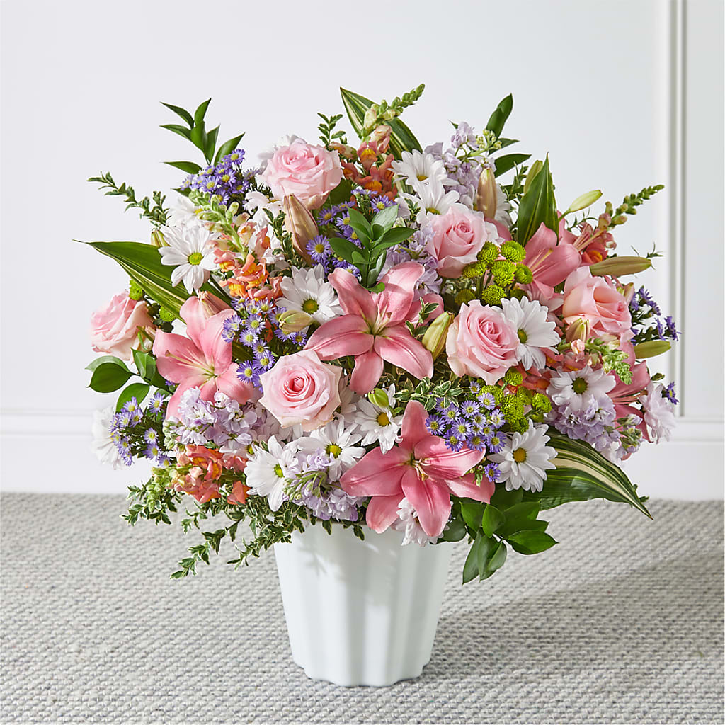 Abundant Compassion Floor Basket – Salem Floral Llc, West Salem WI