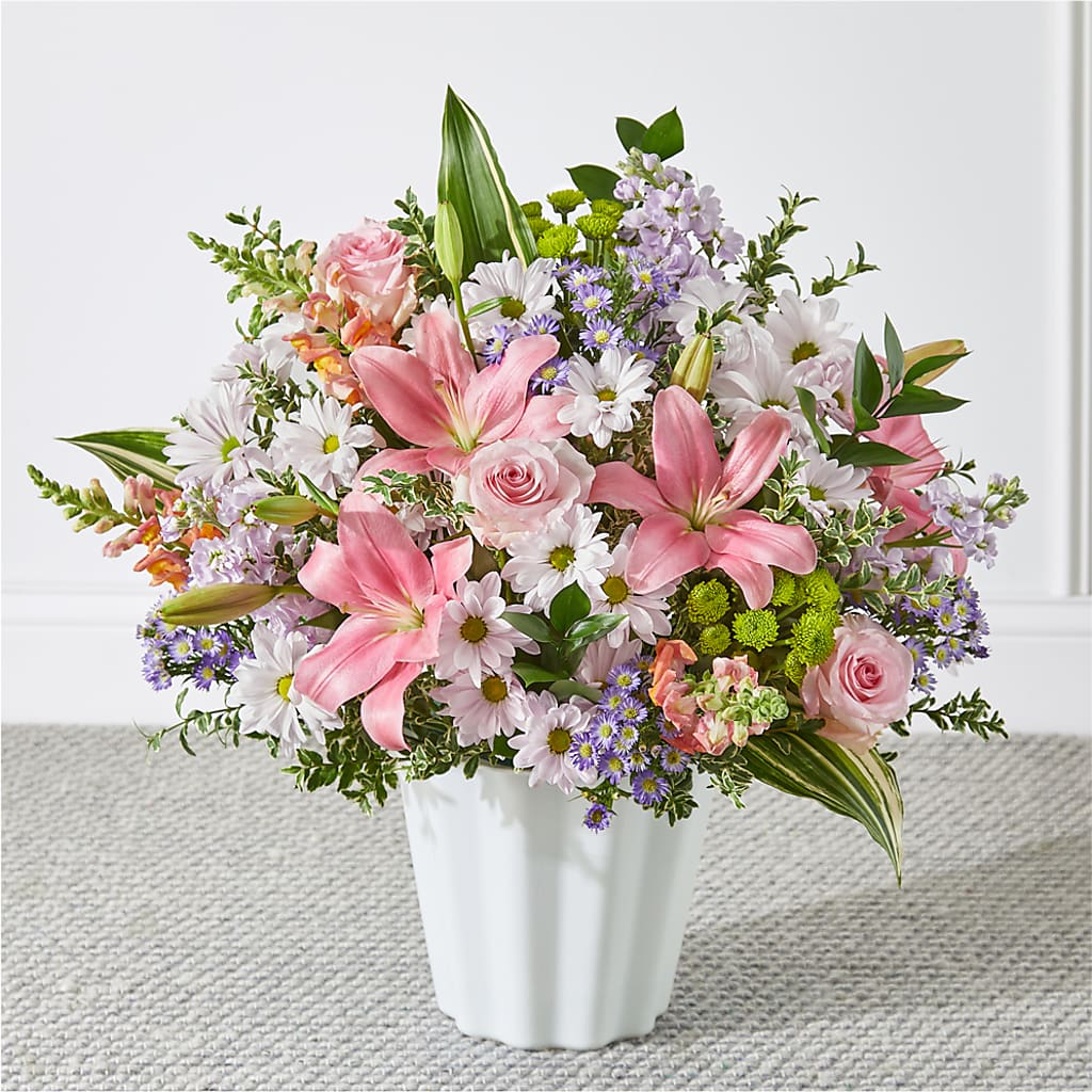 Abundant Compassion Floor Basket – Salem Floral Llc, West Salem WI