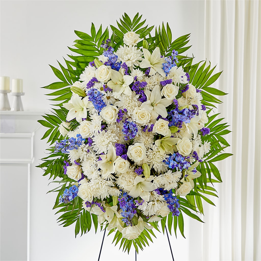 At Rest Standing Spray – Salem Floral Llc, West Salem WI