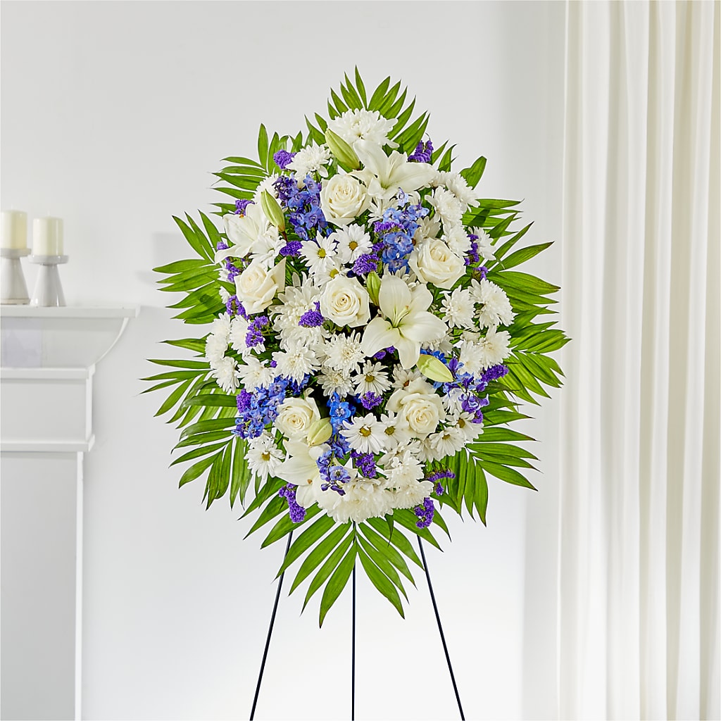 At Rest Standing Spray – Salem Floral Llc, West Salem WI