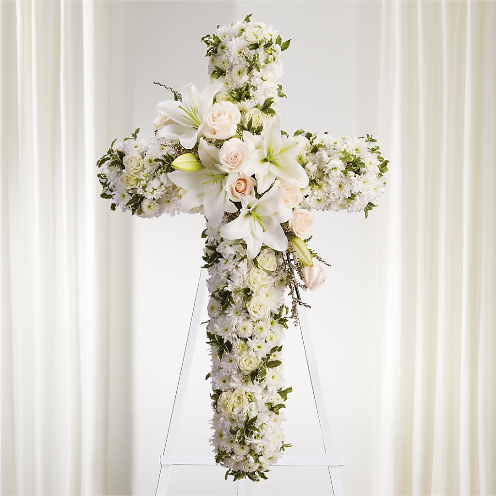 Spiritual Guidance Standing Spray – Salem Floral Llc, West Salem WI