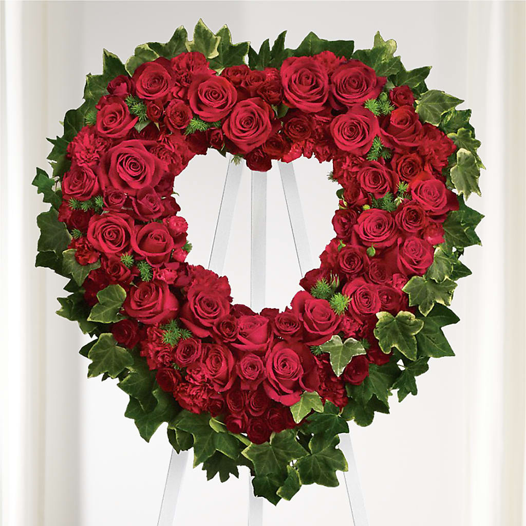 Wholehearted Standing Spray – Salem Floral Llc, West Salem WI