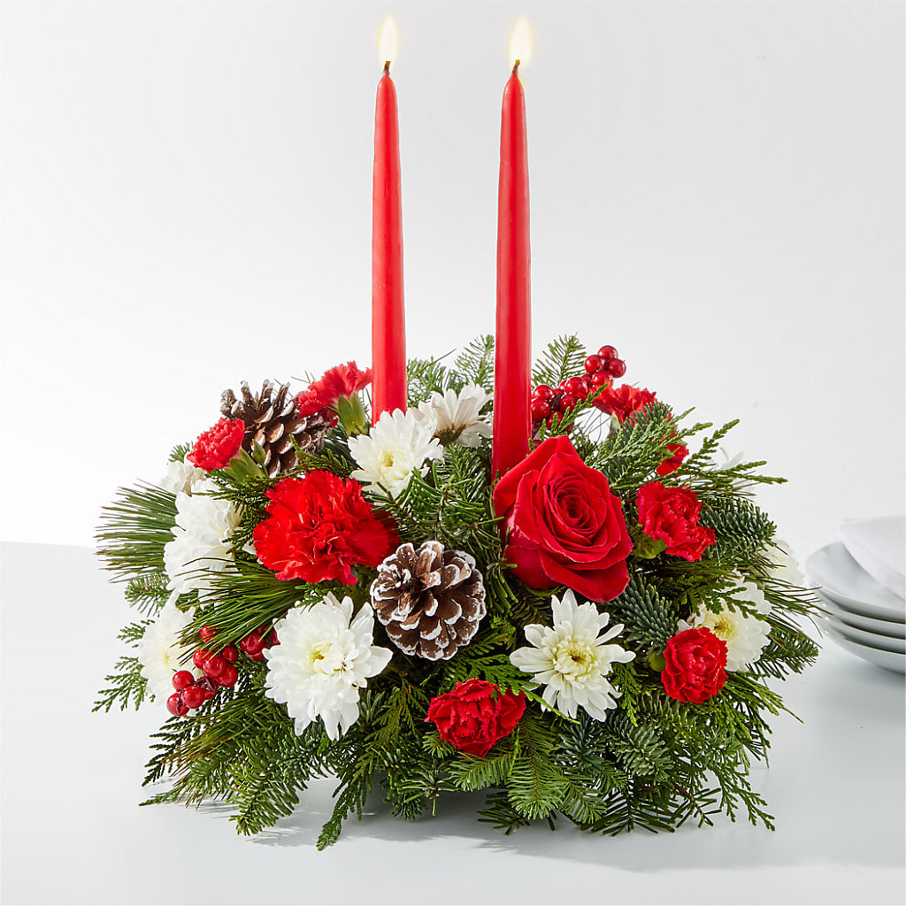 Holiday Soiree Centerpiece – Salem Floral Llc, West Salem WI