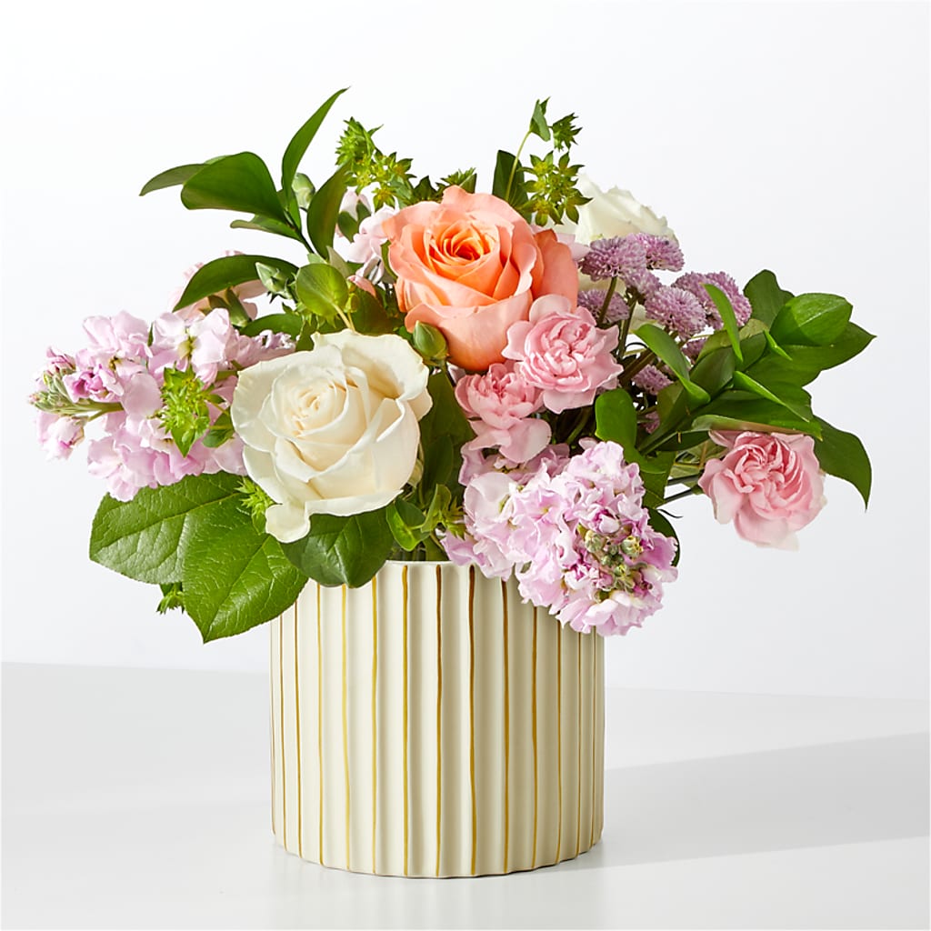 French Market Bouquet with Ivory Vase – Salem Floral Llc, West Salem WI