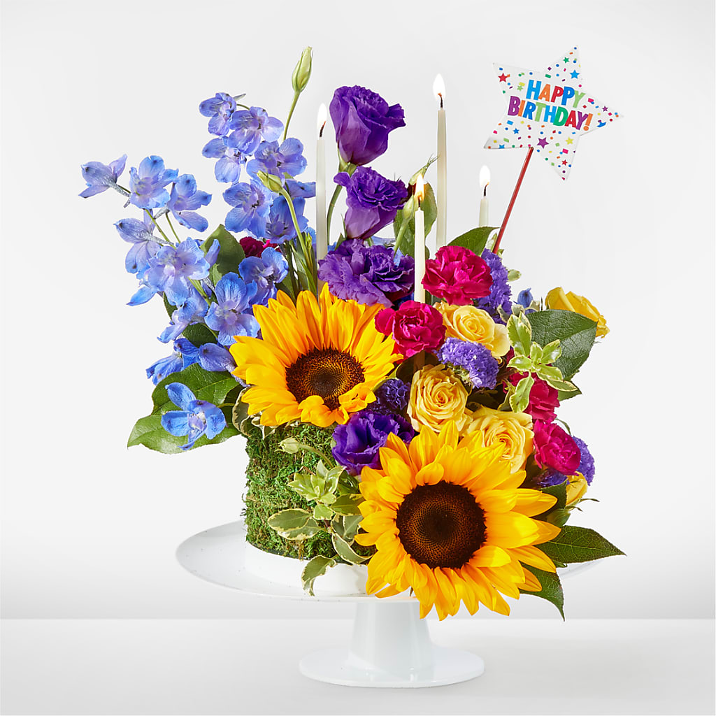 Star of the Day Floral Cake – Salem Floral Llc, West Salem WI