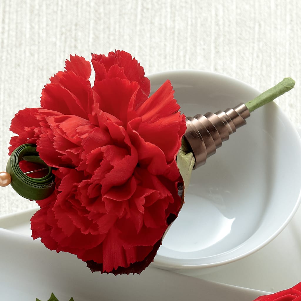Red Carnation Boutonniere – Salem Floral Llc, West Salem WI
