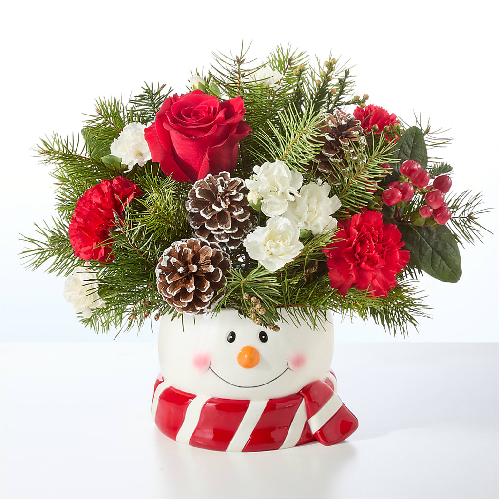 Jolly Snowman Bouquet –  Salem Floral Llc, West Salem WI