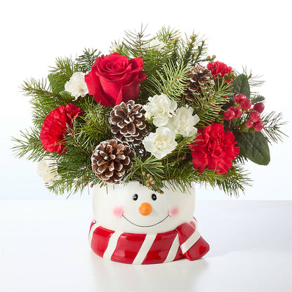 Jolly Snowman Bouquet –  Salem Floral Llc, West Salem WI