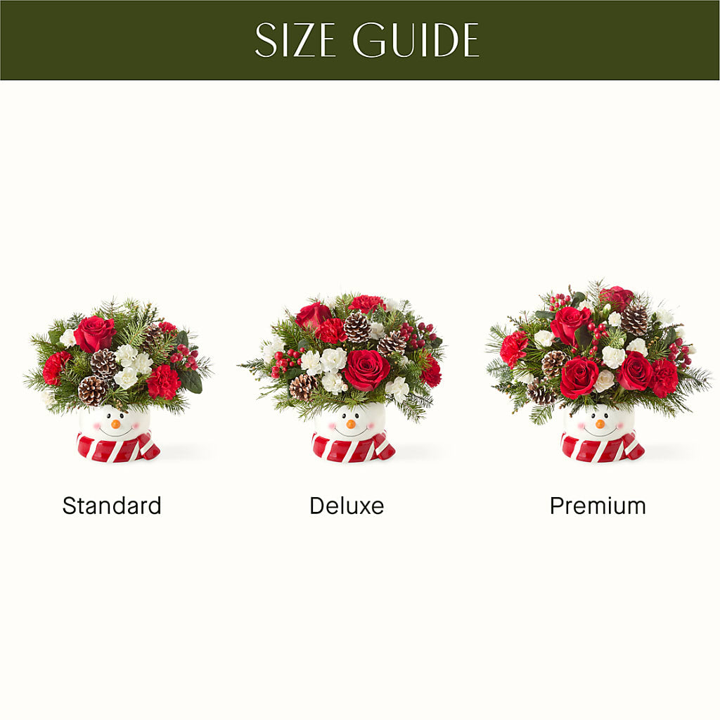 Jolly Snowman Bouquet –  Salem Floral Llc, West Salem WI
