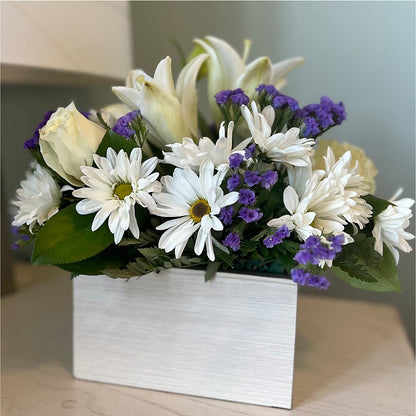 Beyond Blue Box Bouquet –  Salem Floral Llc, West Salem WI