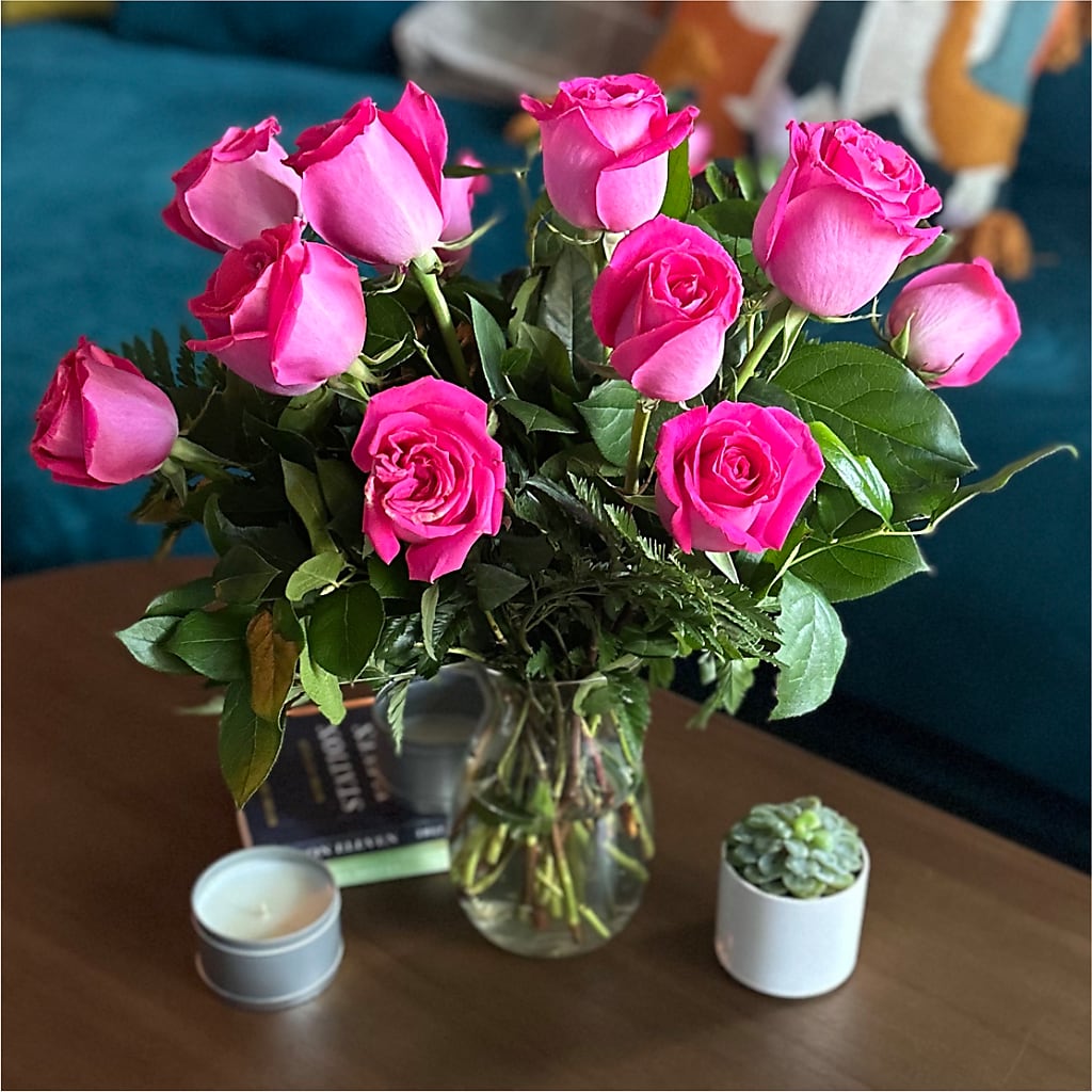 Long Stem Pink Rose Bouquet –  Salem Floral Llc, West Salem WI