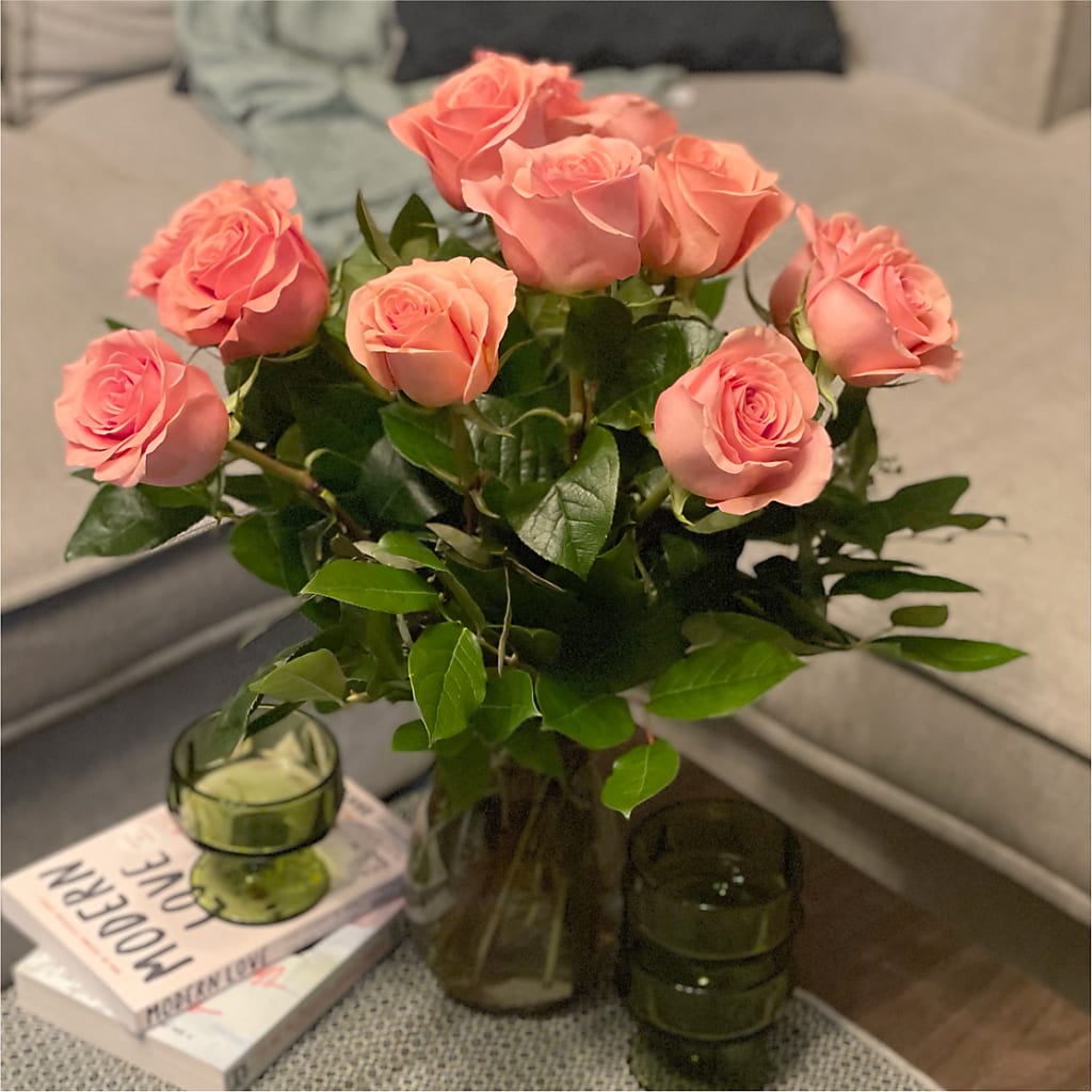 Long Stem Pink Rose Bouquet –  Salem Floral Llc, West Salem WI