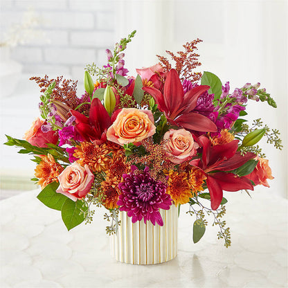 Burgundy Landscape Bouquet –  Salem Floral Llc, West Salem WI