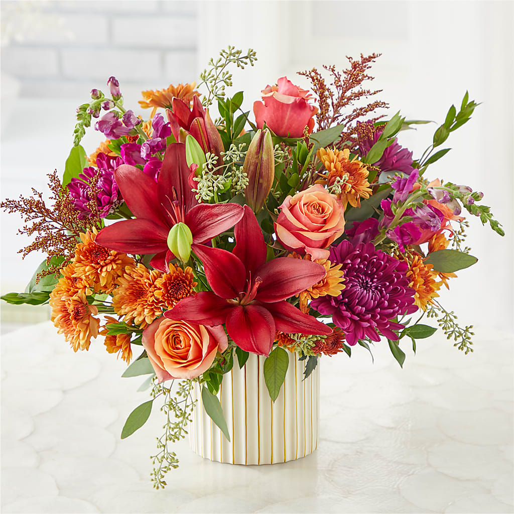 Burgundy Landscape Bouquet –  Salem Floral Llc, West Salem WI