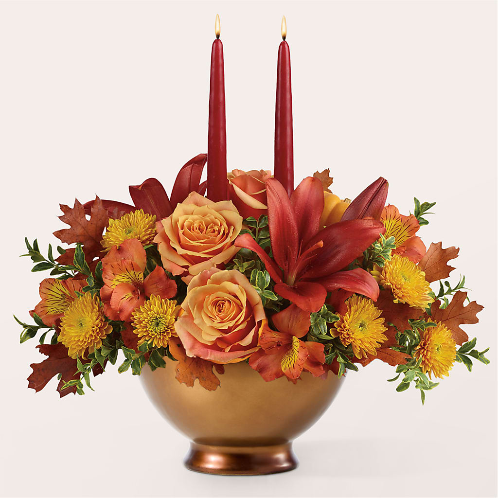 Harvest Table Centerpiece –  Salem Floral Llc, West Salem WI