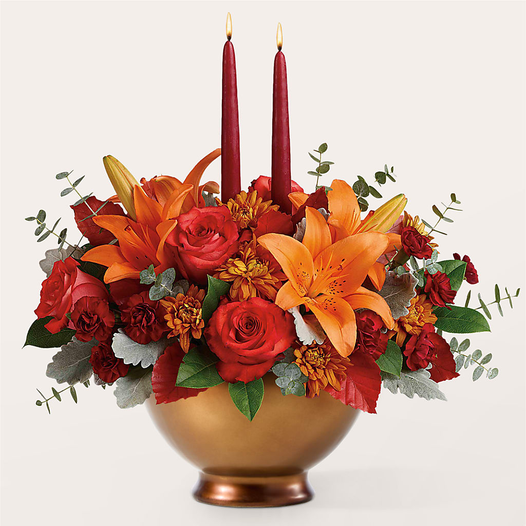 Fruits of Fall Centerpiece –  Salem Floral Llc, West Salem WI