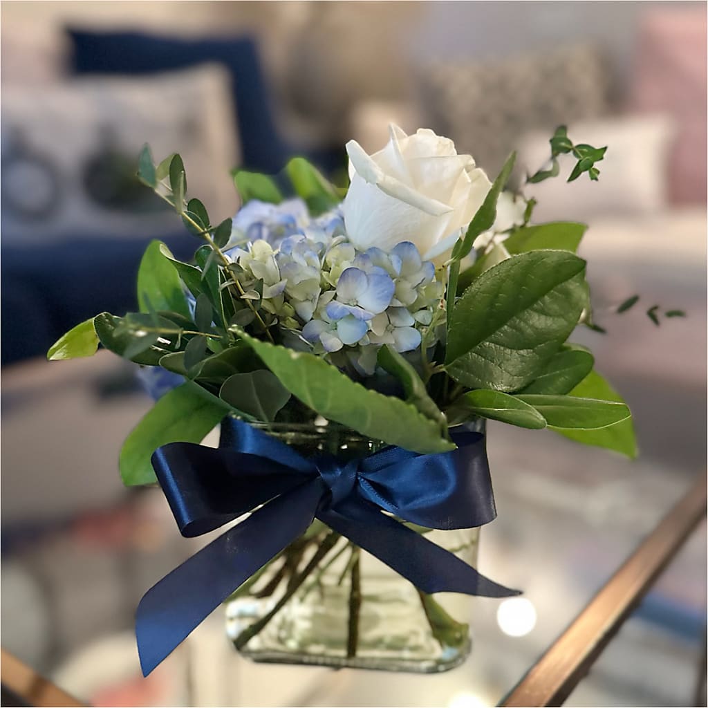 Sky Blue Delight Bouquet –  Salem Floral Llc, West Salem WI