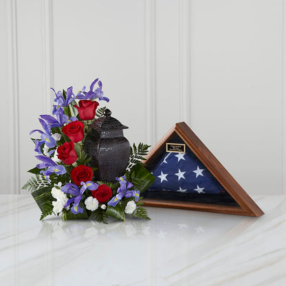 Patriotic Tribute Arrangement –  Salem Floral Llc, West Salem WI