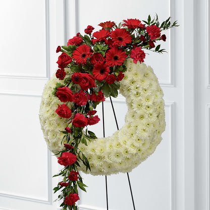 Graceful Tribute Wreath –  Salem Floral Llc, West Salem WI
