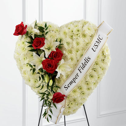 Heartfelt Hero Standing Heart –  Salem Floral Llc, West Salem WI