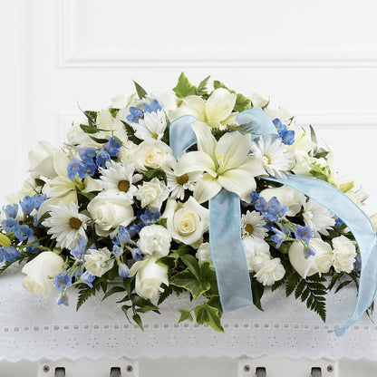 Tender Treasure Casket Spray –  Salem Floral Llc, West Salem WI
