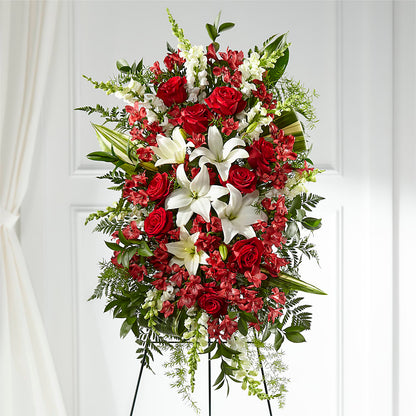 Everlasting Memory Standing Spray –  Salem Floral Llc, West Salem WI