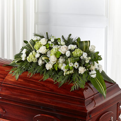 Hopeful Gesture Casket Spray –  Salem Floral Llc, West Salem WI